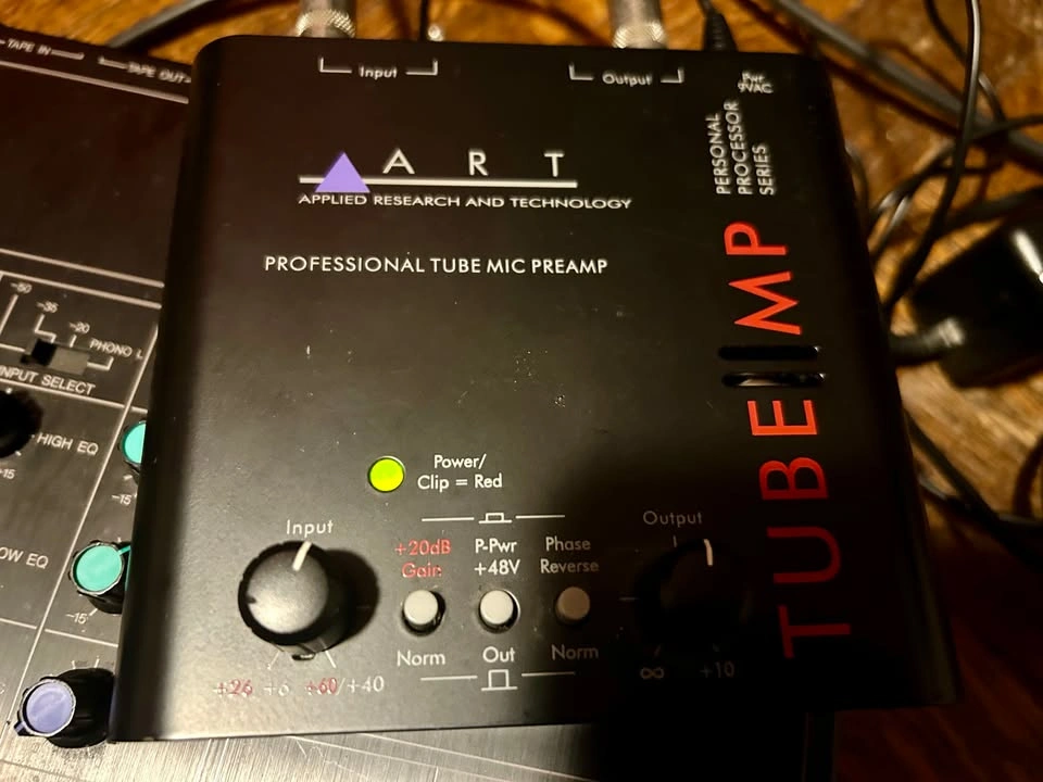 ART Tube MP Professional Tube Mic Preamp / DI Box w/ Power - photo 2