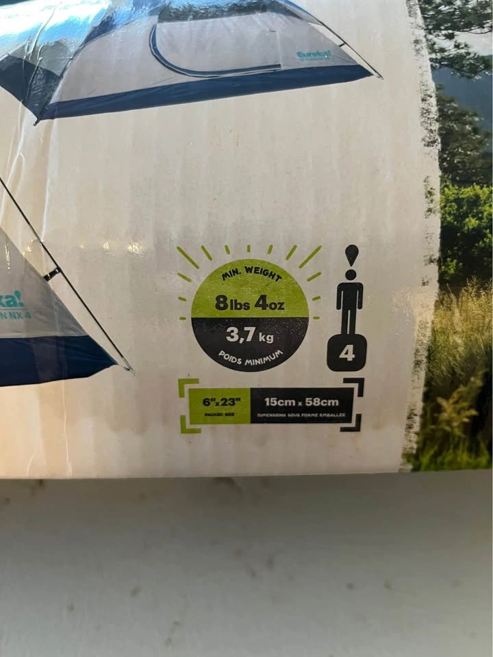 Eureka! Tetragon NX 4 Car Camping Tent - photo 3