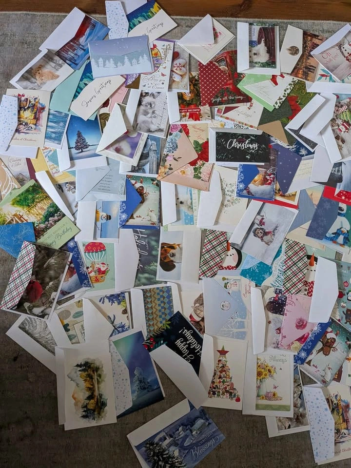 New 90 pcs Assortment of Greeting Cards with Envelopes - photo 2