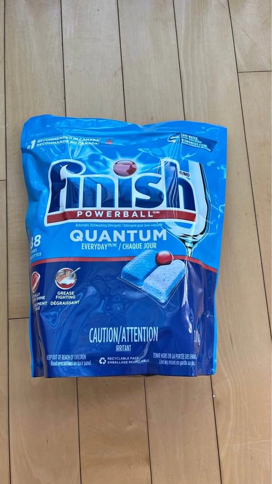 Finish Powerball Quantum Everyday Dishwasher Detergent Tablets 8