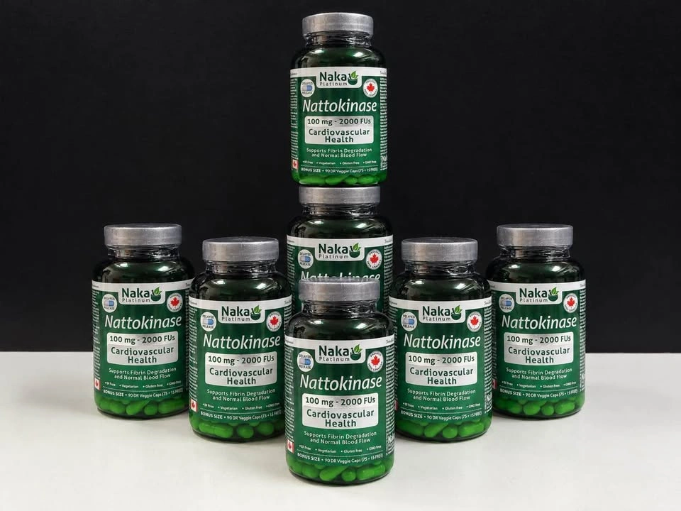 Naka Platinum Nattokinase 90 DR Veggie Capsules - photo 2