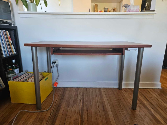 Brown desk