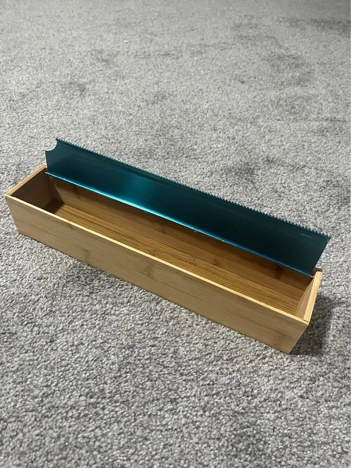 Wooden Plastic Wrap Dispenser - photo 2