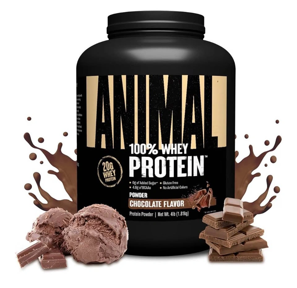 Animal 100% Whey Protein Powder, 20G High Protein | Chocolate 4L - photo 2
