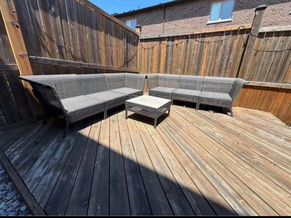 Outdoor Patio Sectional Set + Coffee Table – Moving Sale - photo 2