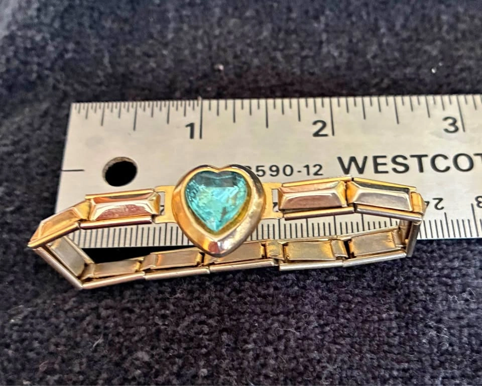 Vintage Mid-Century Children's Sweetheart Expansion Bracelet