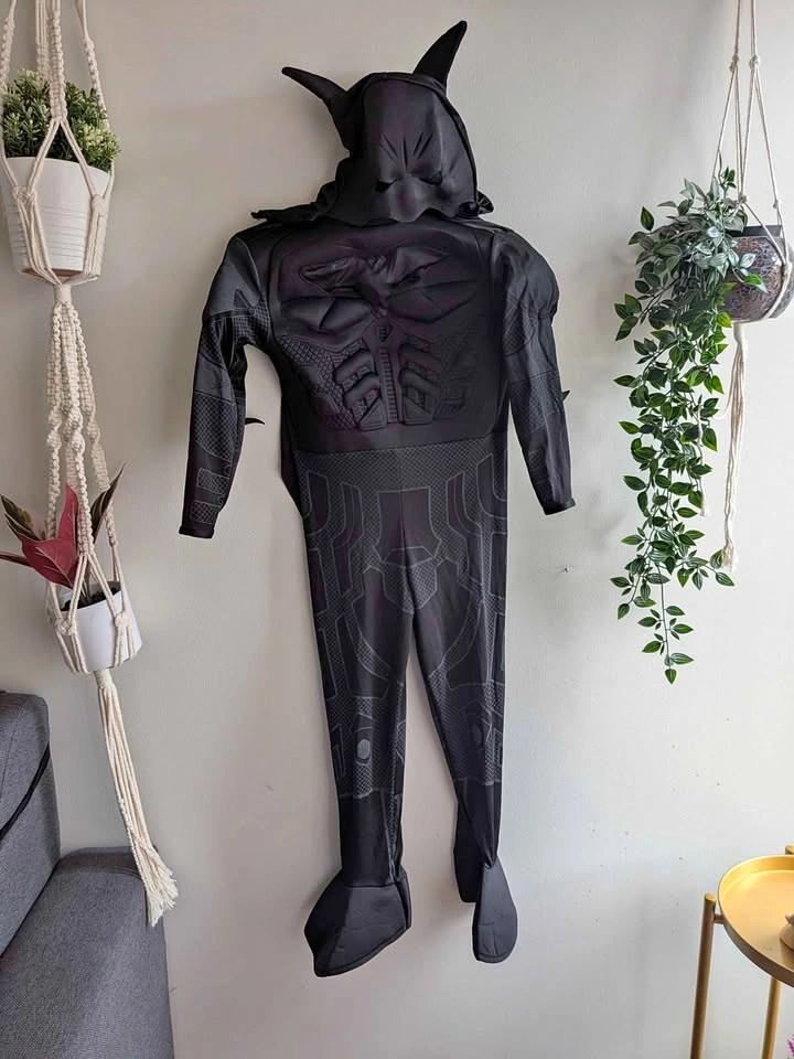 Batman padded costume with mask for kids