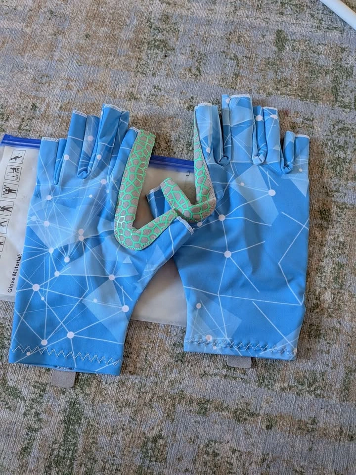 Brand new breathable multipurpose gloves for fishing, biking, sp - photo 2