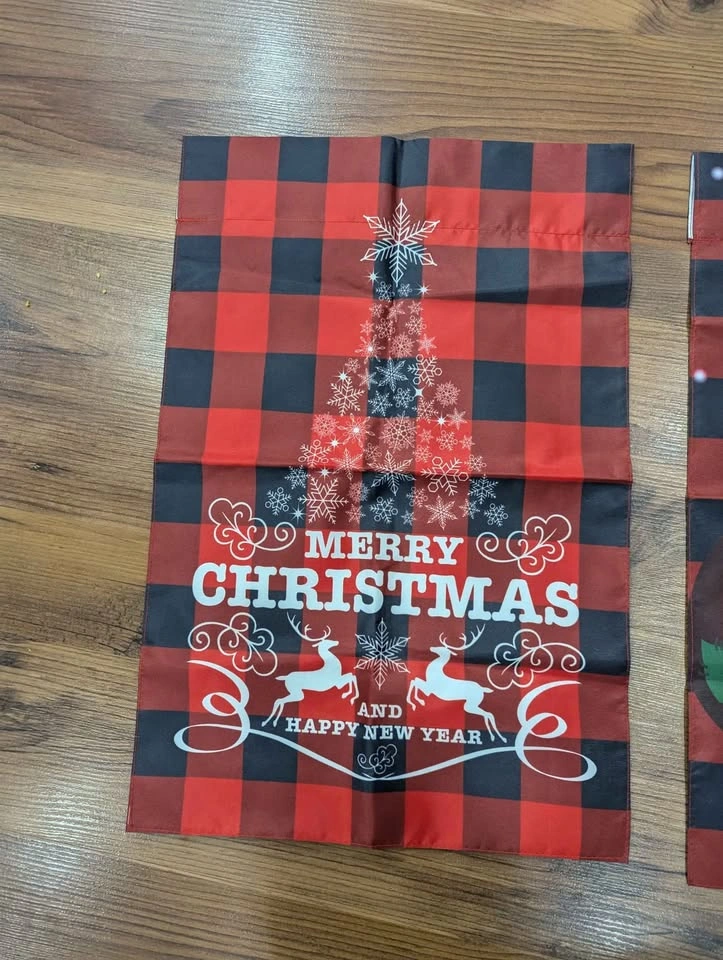 Brand new vertical double sided weatherproof Christmas garden fl - photo 2
