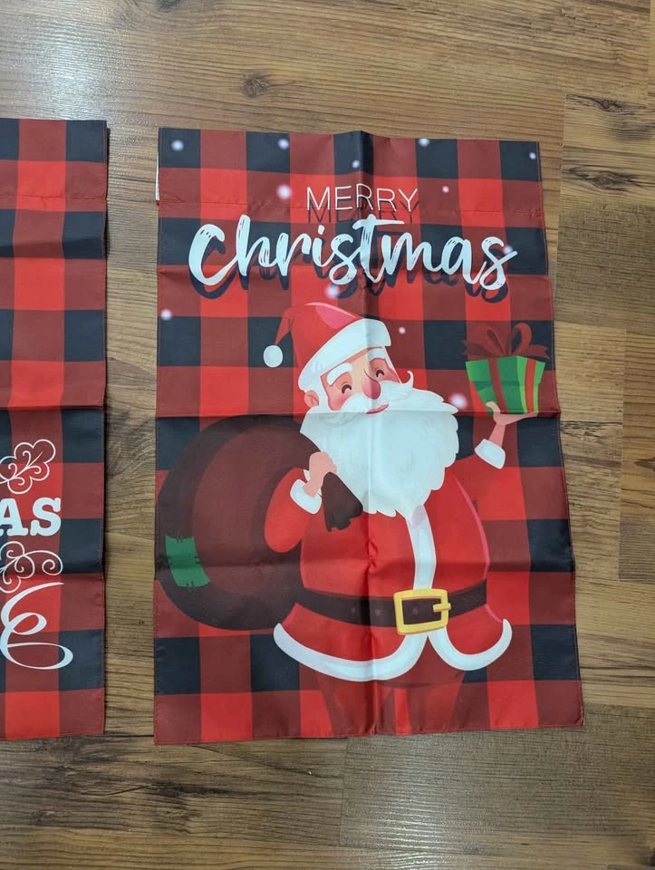 Brand new vertical double sided weatherproof Christmas garden fl - photo 3
