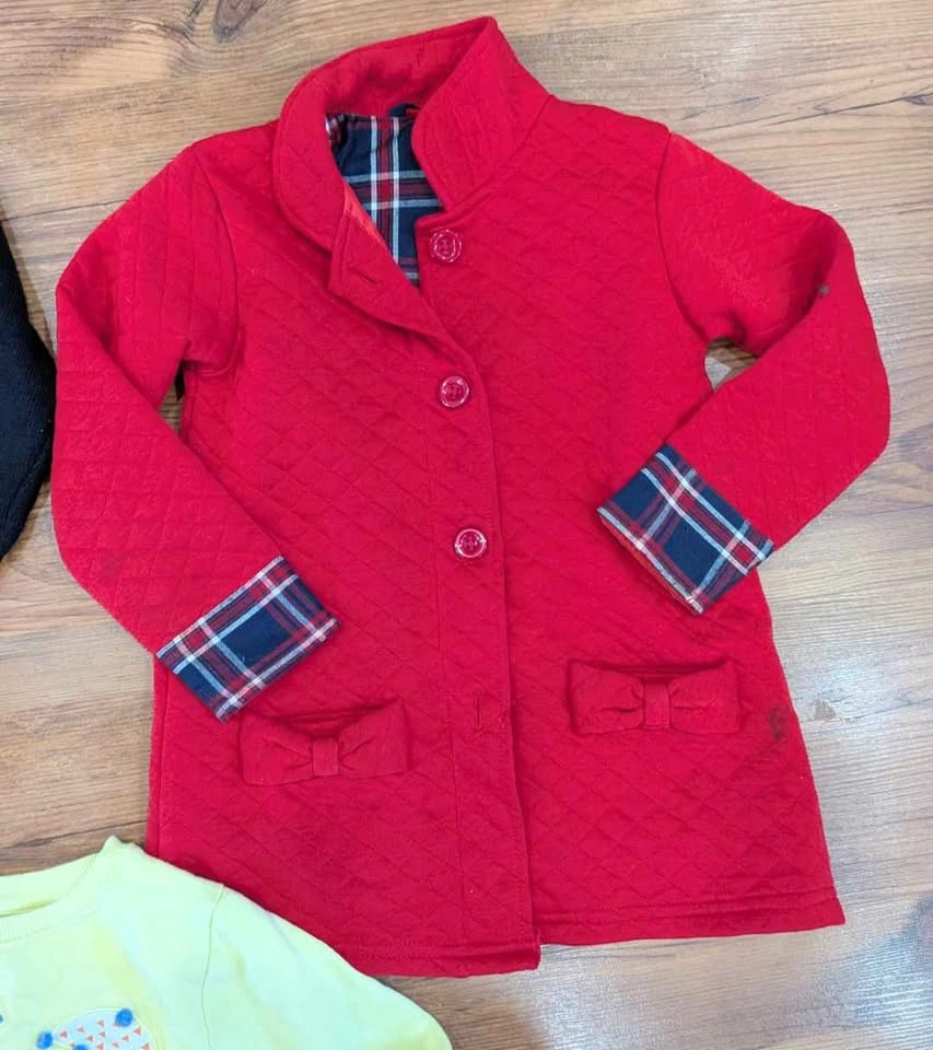Lot of 4 girls sweatshirt, sweater, coat and warm leggings - photo 5