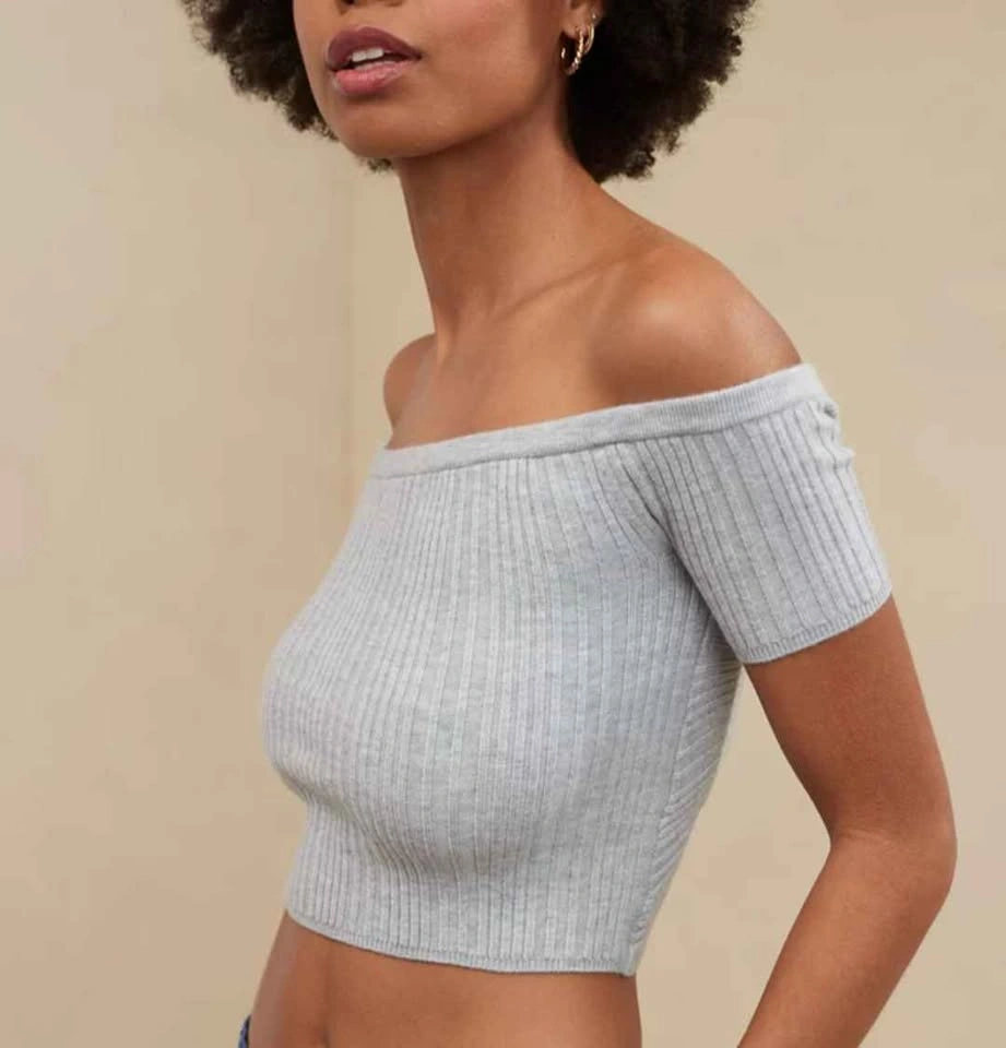 Aerie reversible sweater crop top - photo 4