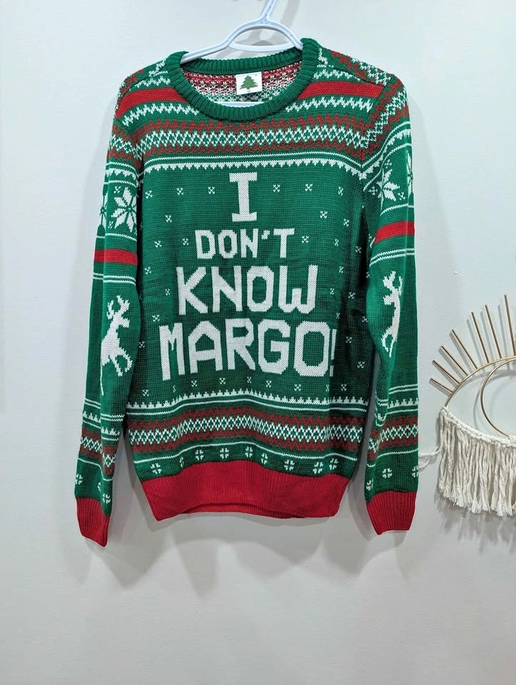 New viral I don't know Margo festive sweater for men and women