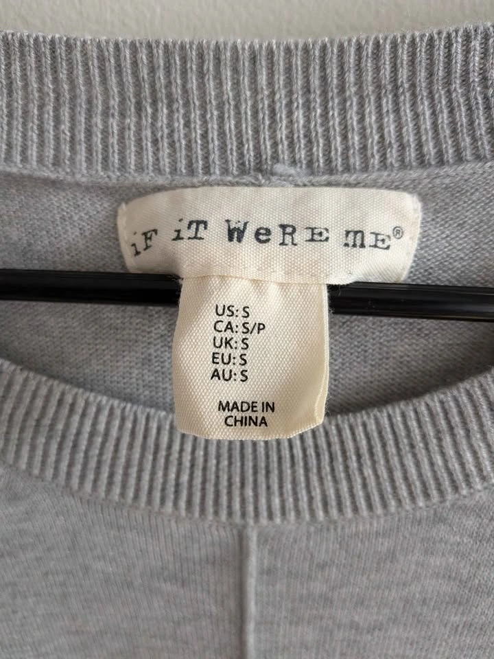 NWOT IF IT WERE ME Brand sweater - photo 2
