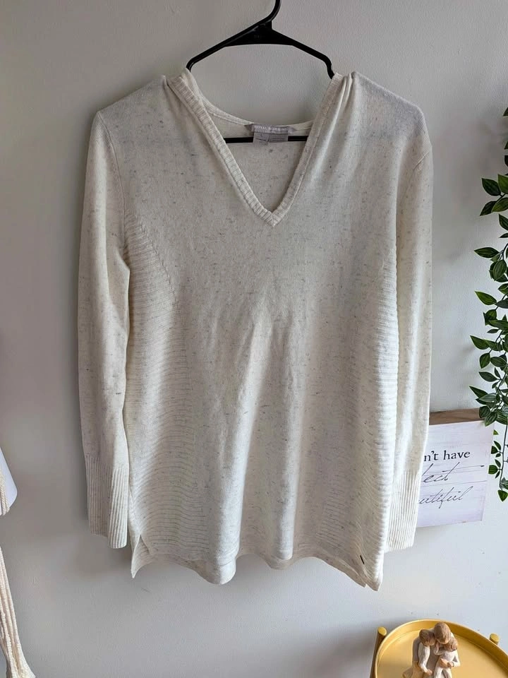Royal Robbins vintage merino wool blend sweater with hood