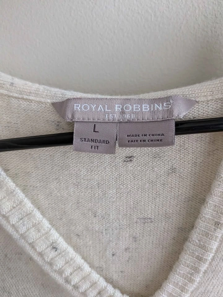 Royal Robbins vintage merino wool blend sweater with hood - photo 2