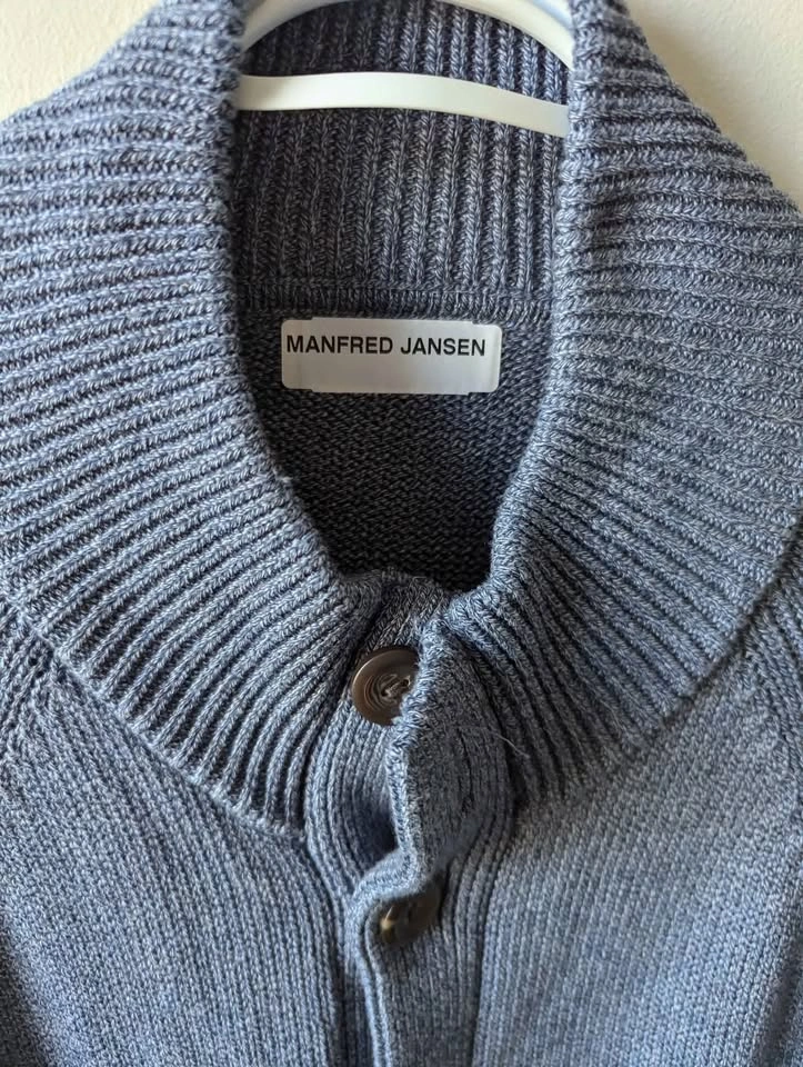 Men's plus size cardigan sweater - photo 2