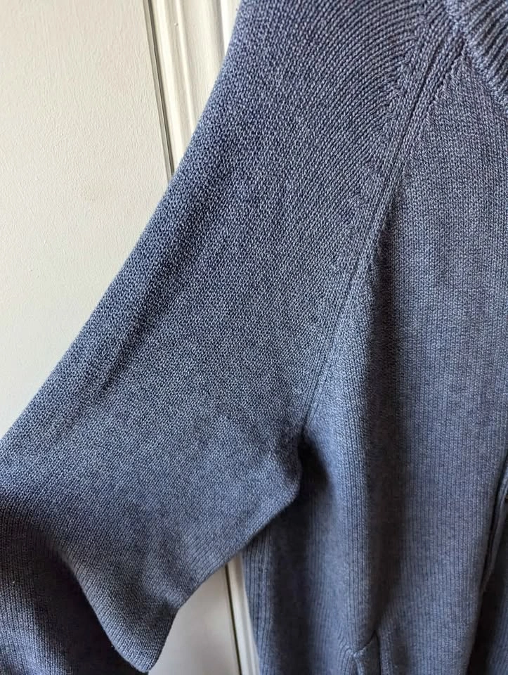 Men's plus size cardigan sweater - photo 4