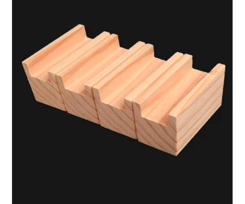 Brand new 4 pcs solid wood heavy duty furniture legs/ risers (10 - photo 4