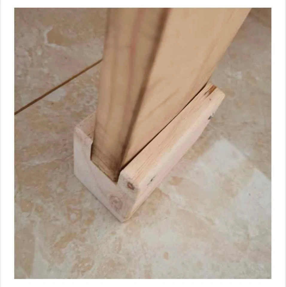 Brand new 4 pcs solid wood heavy duty furniture legs/ risers (10 - photo 5