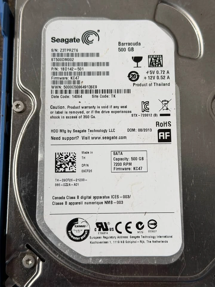 Seagate Barracuda 500GB Internal Hard Drive - photo 2