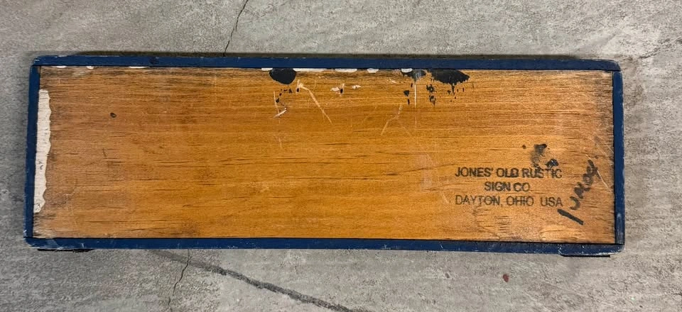 Jones' Old Rustic Sign Co. Chicago Wooden Sign - photo 3