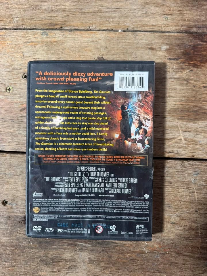 The Goonies DVD Warner Home Video - photo 3