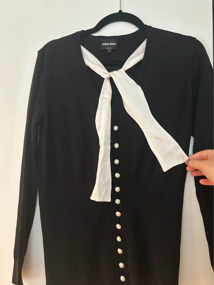 Giorgio Armani Silk Wool Cardigan- Size Large - photo 2