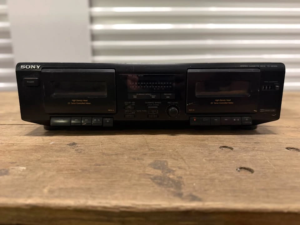 Vintage Sony TC-WE305 Stereo Cassette Deck - photo 2