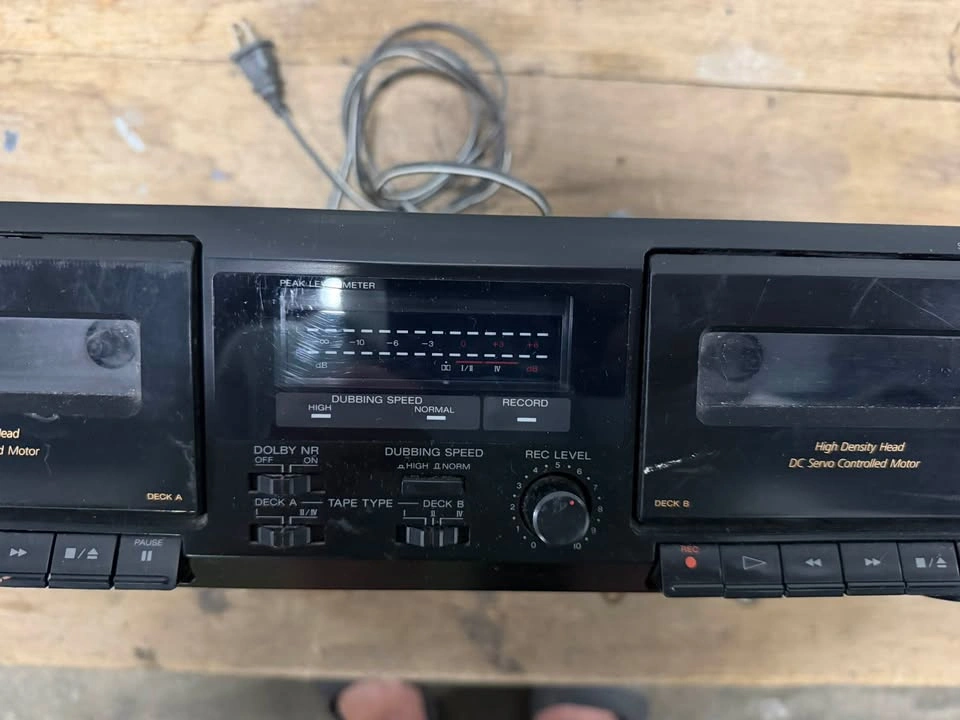 Vintage Sony TC-WE305 Stereo Cassette Deck - photo 4