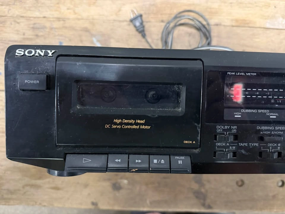 Vintage Sony TC-WE305 Stereo Cassette Deck - photo 5