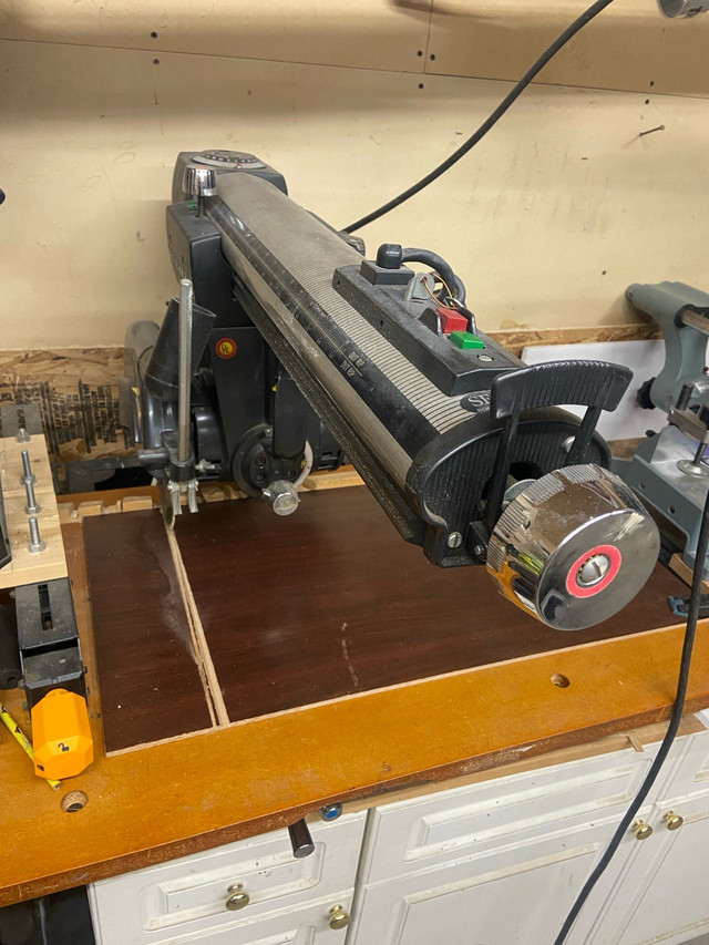 Craftsman 10” radial arm saw