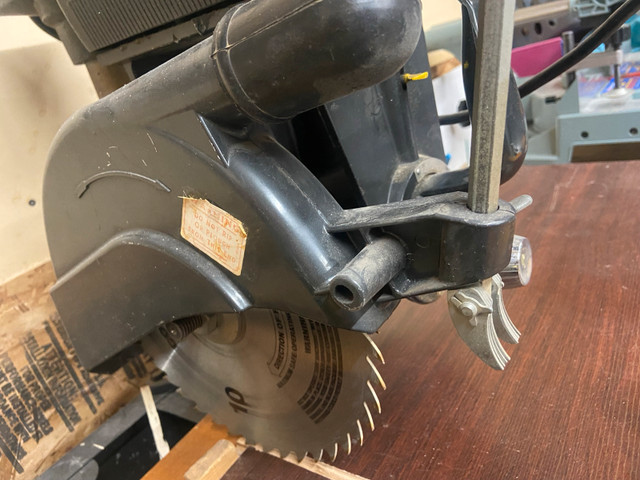 Craftsman 10” radial arm saw - photo 2