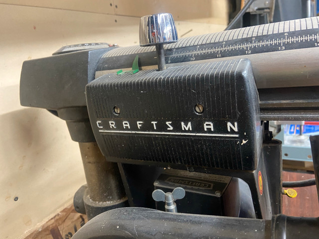 Craftsman 10” radial arm saw - photo 3