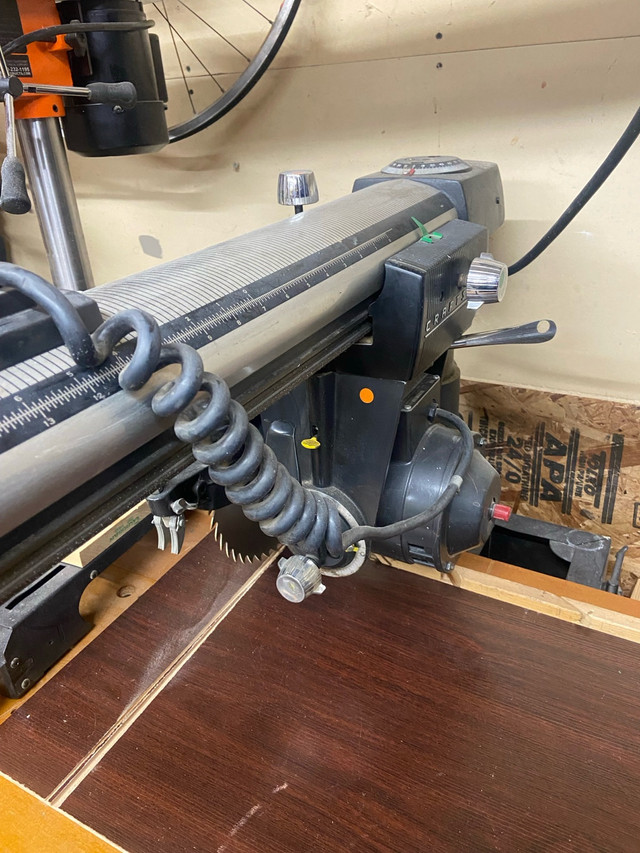 Craftsman 10” radial arm saw - photo 4