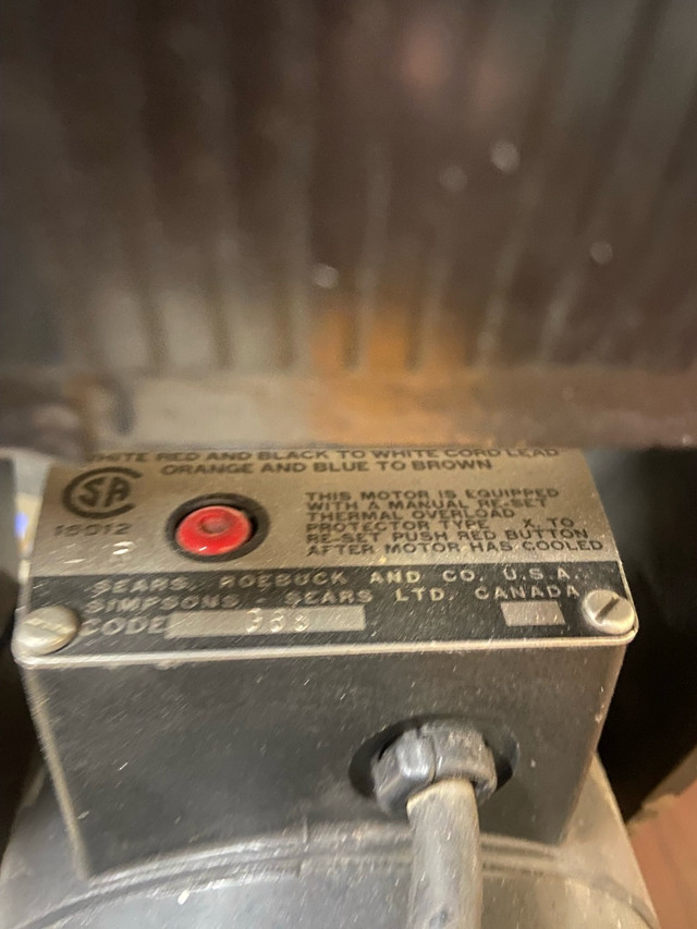 Craftsman 10” radial arm saw - photo 5