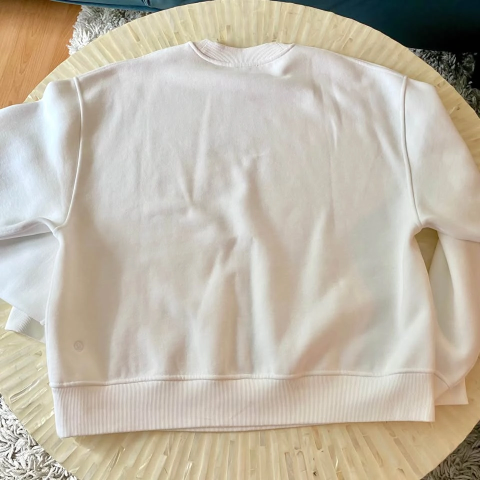 Lululemon Seawheeze Lounge Scuba Pullover Crew Graphic - Size M - photo 2