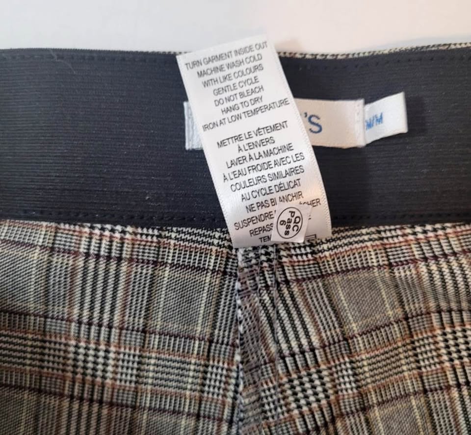 Ricki's Plaid Women's Pants Size M - photo 5