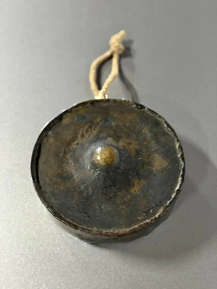 Vintage Southeast Asian Bronze Nipple Gong