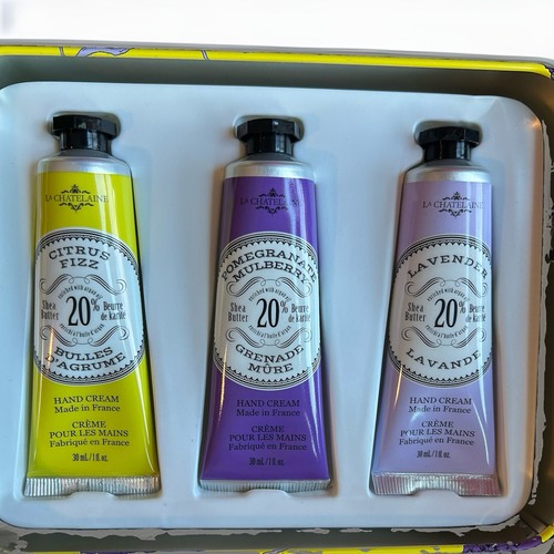 La Chatelaine Hand Cream Gift Tin w/3 Hand Creams - photo 5