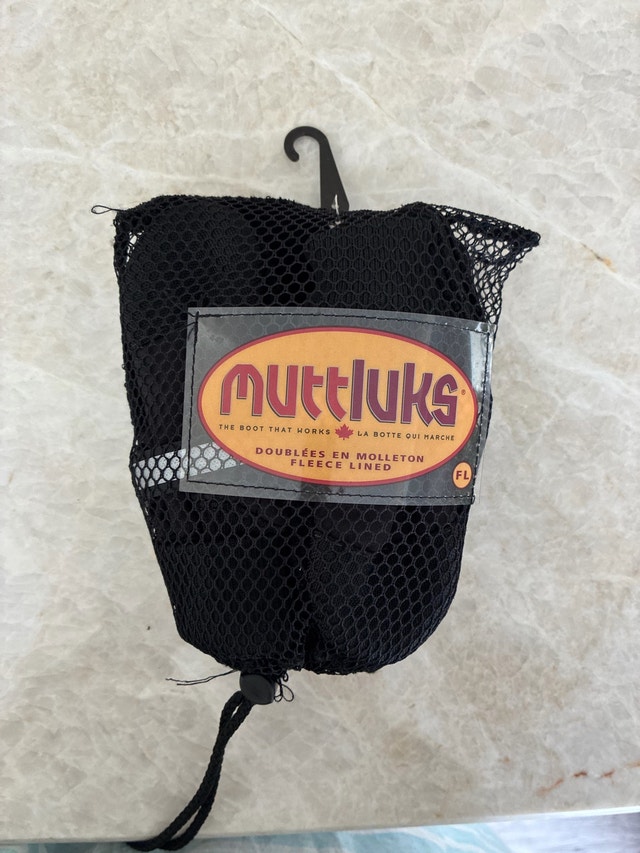 mutt luks fleece lined dog boots - photo 3