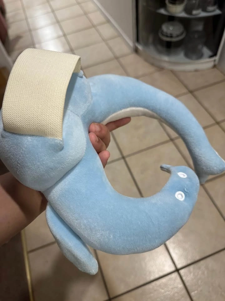 Blue Whale Plush bottle holder pillow - photo 2