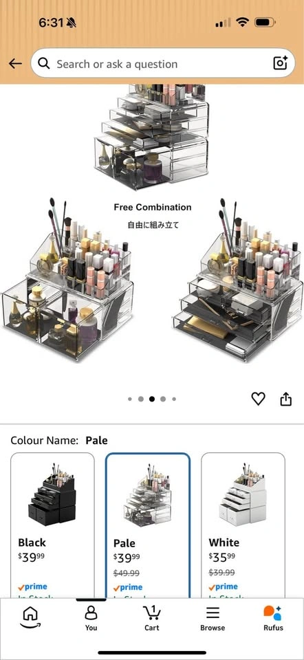 Makeup organiser - photo 4