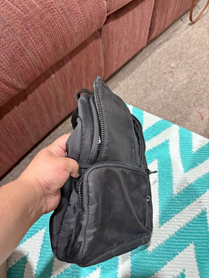 Small black bag or backpack