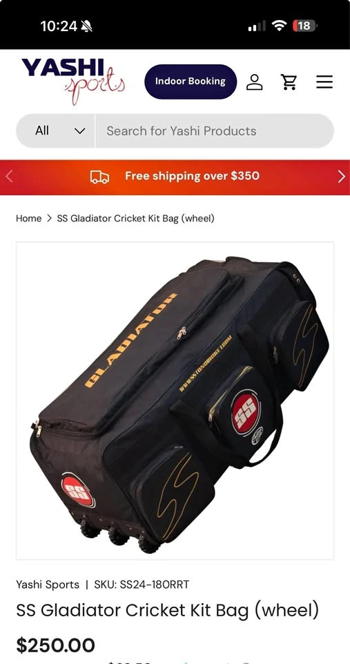 SS kit bag gladiator