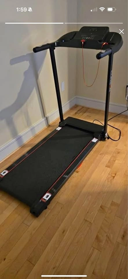 Home folding treadmill