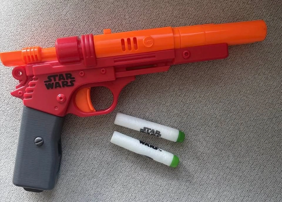 Nerf Star Wars Han Solo Qi'Ra Glowstrike Blaster Hasbro 2017 - photo 5