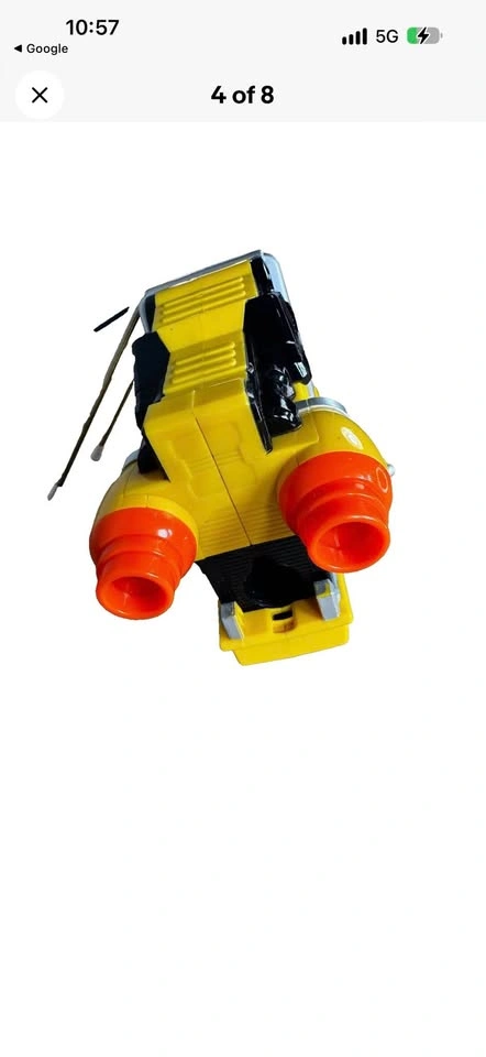 Vintage Power Rangers Deluxe Dino Super Charge Morpher Yellow Bl - photo 4