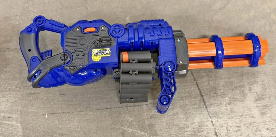 Dart Zone V-Twin Motorized Gatling Dart Blaster
