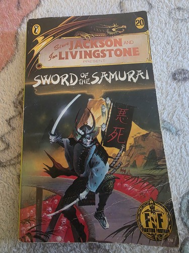 SWORD OF THE SAMURAI FIGHTING FANTASY GAMEBOOK #20